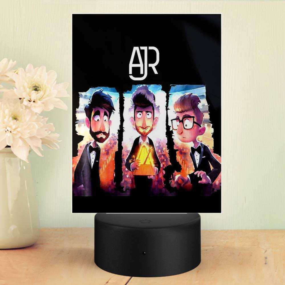 Ajr Lamp Classic Celebrity Night Light The Click Tour Essential by Ajr Lamp with Plastic Base
