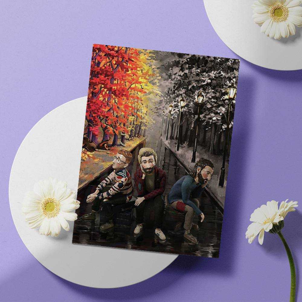 Ajr Greeting Card Classic Celebrity Greeting Card OK Orchestra Essential by Ajr Greeting Card