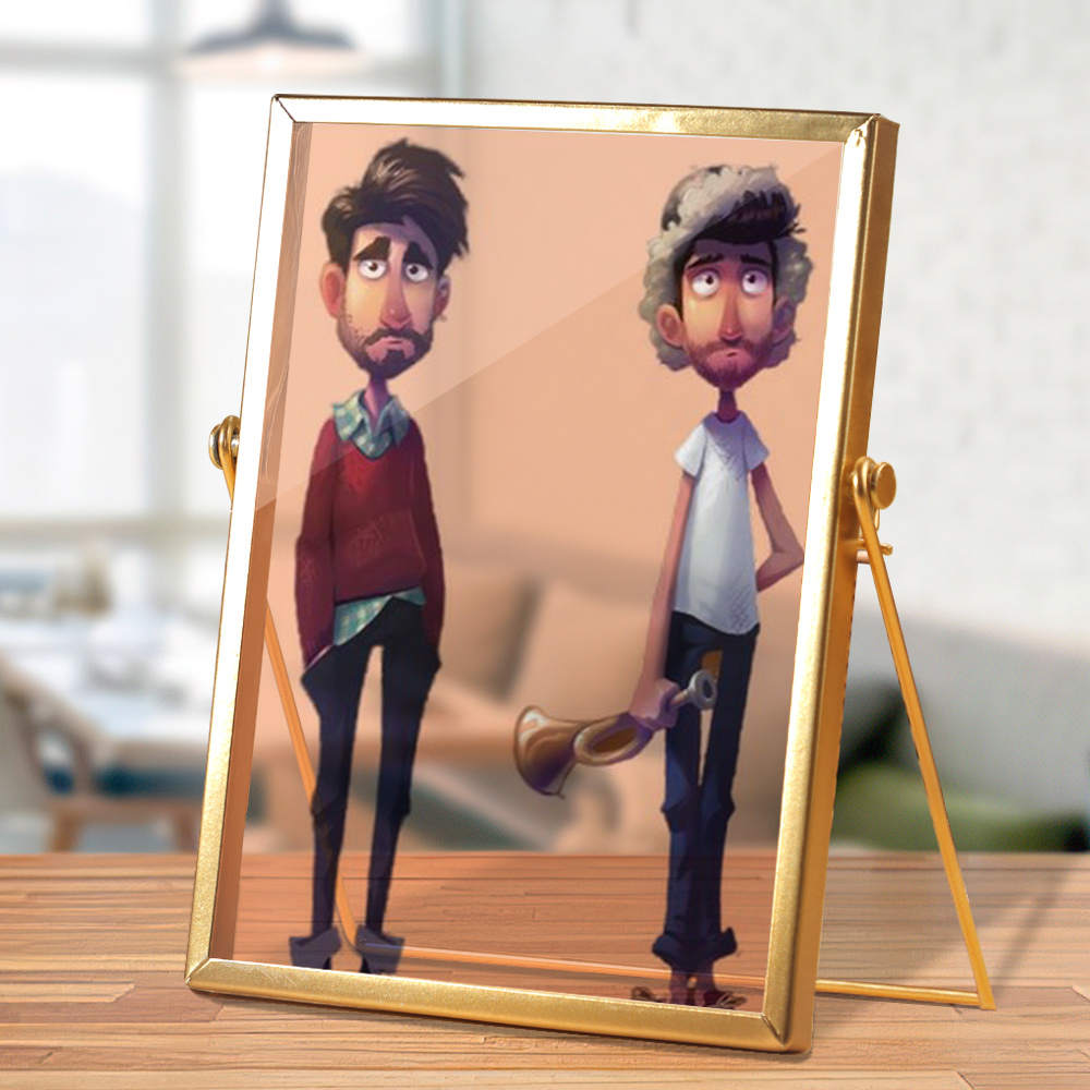 Ajr Plaque Classic Celebrity Plaque Ajr Tour by Ajr Plaque with Golden Frame