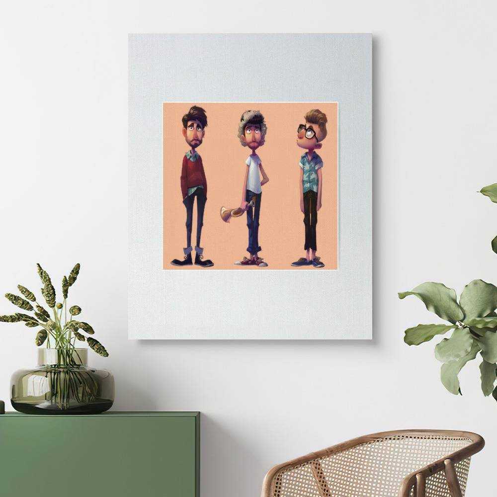 Ajr Canvas Classic Celebrity Canvas Ajr Tour by Ajr Canvas