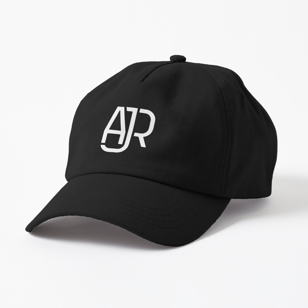 Ajr Hats, Ajr Logo Black Cap 