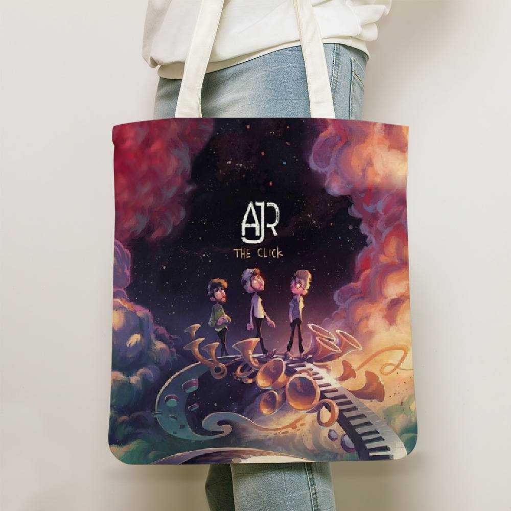 Ajr Totebag Classic Celebrity Totebag The Click Tour Totebag