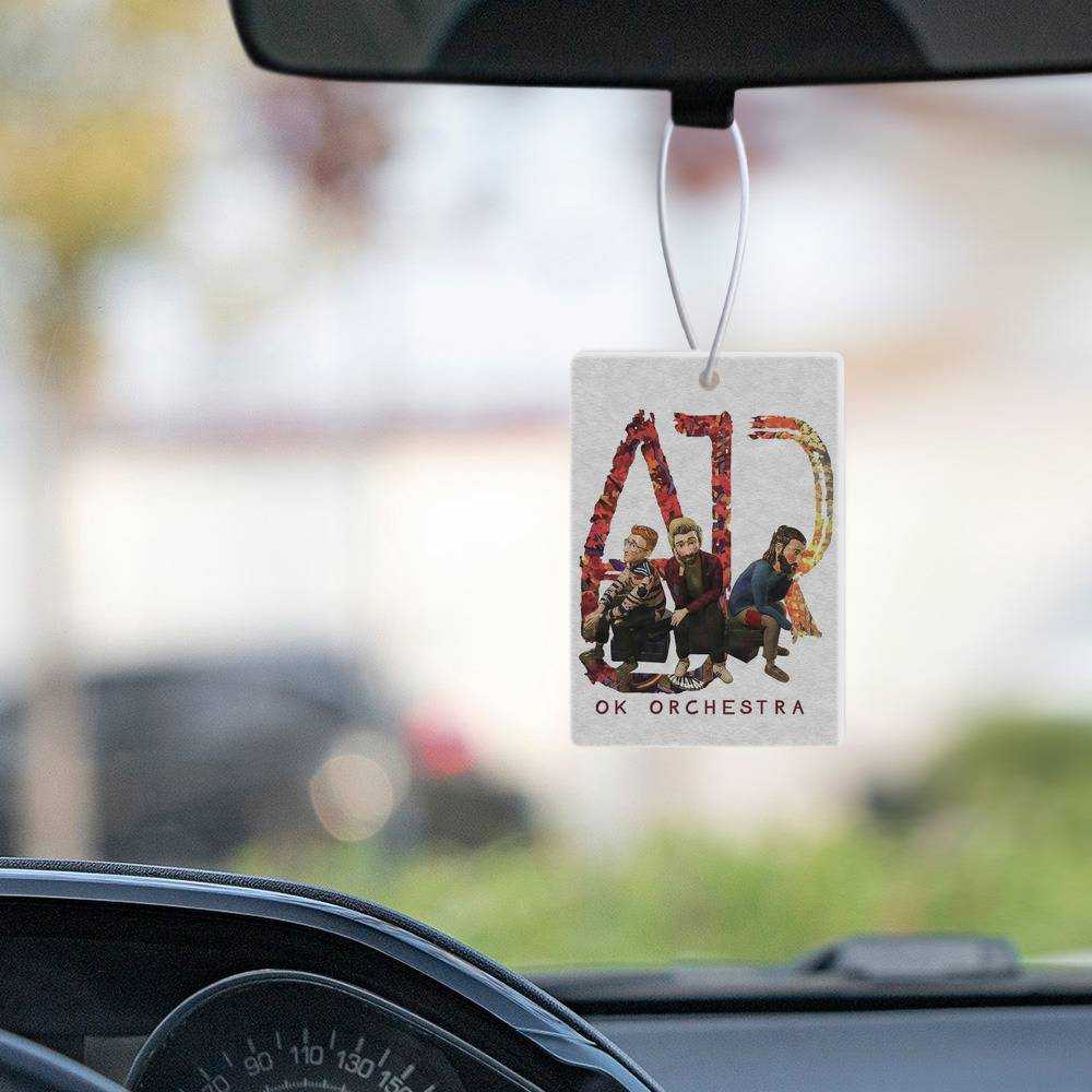 Ajr Car Air Freshener Car Hanging Accessoires Gifts for Ajr Fans OK Orchestra Air Freshener