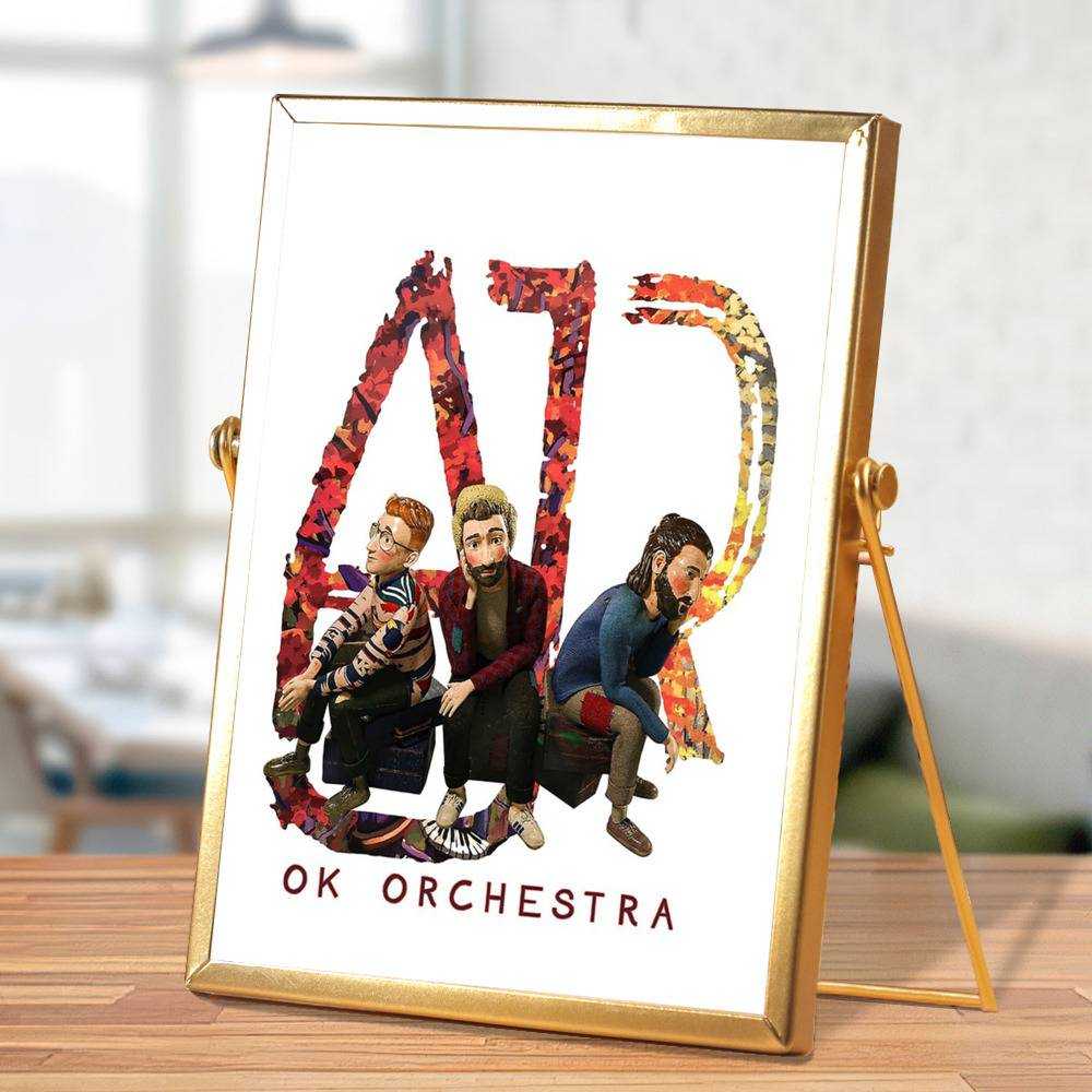 Ajr Plaque Classic Celebrity Plaque OK Orchestra by Ajr Plaque with Golden Frame