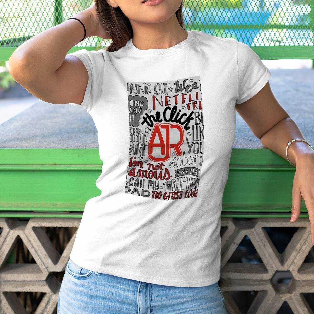 Ajr T-shirt The Click With Background T-shirt
