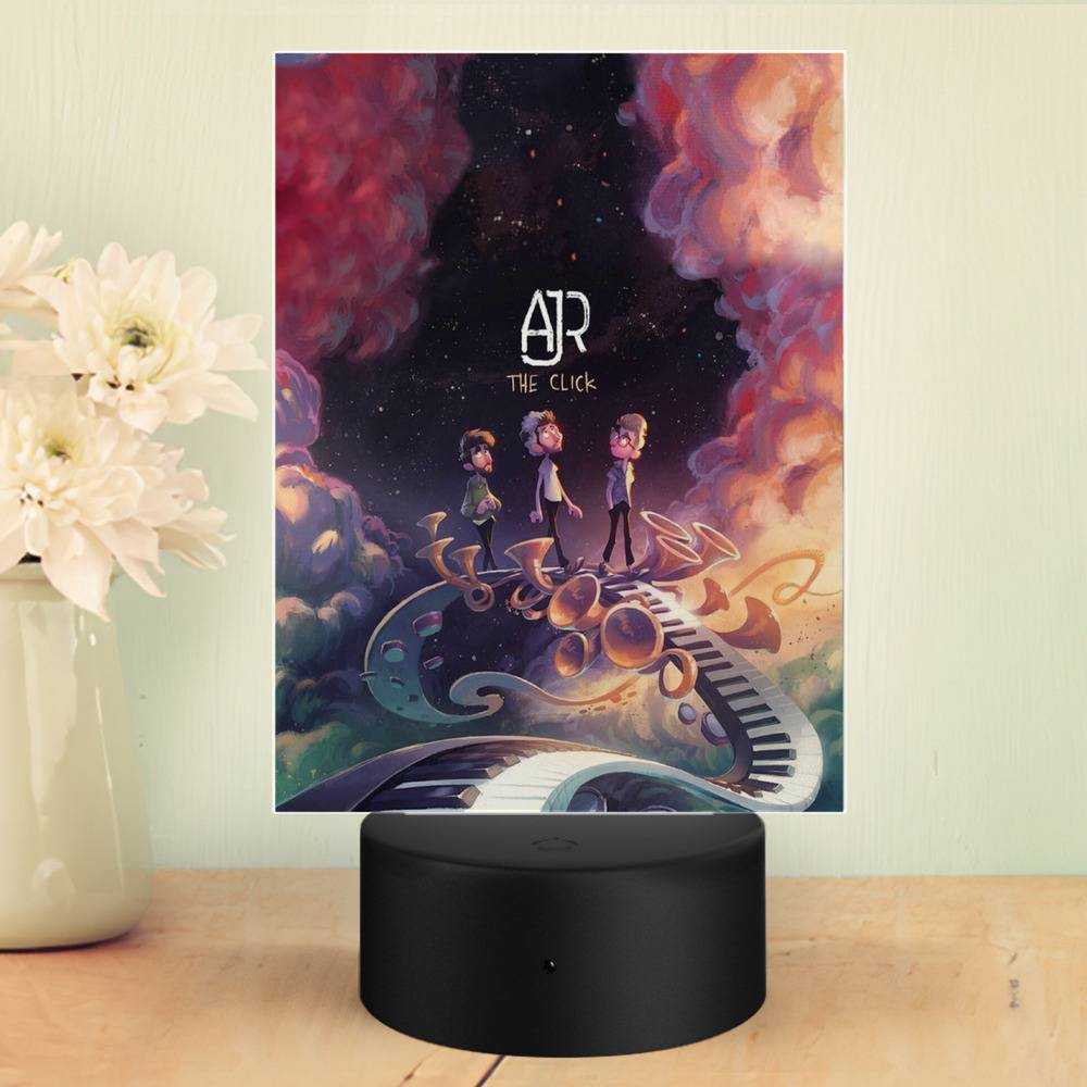 Ajr Lamp Classic Celebrity Night Light The Click Tour by Ajr Lamp with Plastic Base