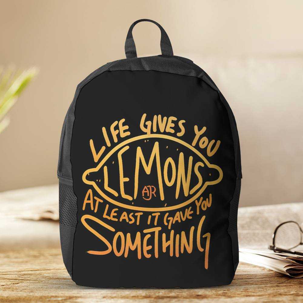 Ajr Backpack When Life Gives You Lemons Backpack