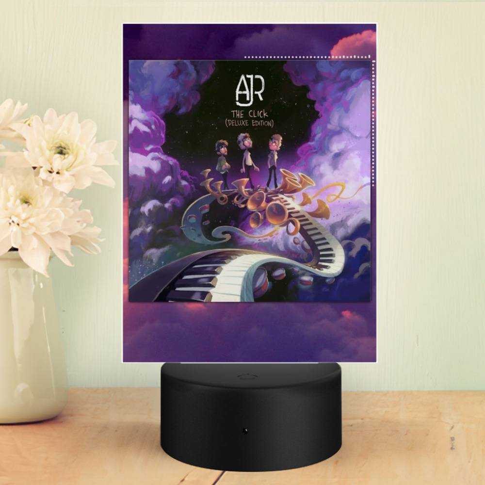 Ajr Lamp Classic Celebrity Night Light The Click Deluxe by Ajr Lamp with Plastic Base