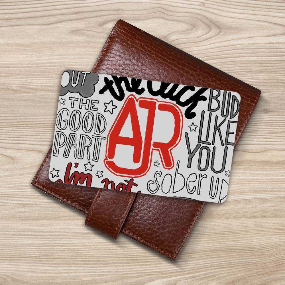 Ajr Wallet Insert Card Classic Celebrity Wallet Insert Card