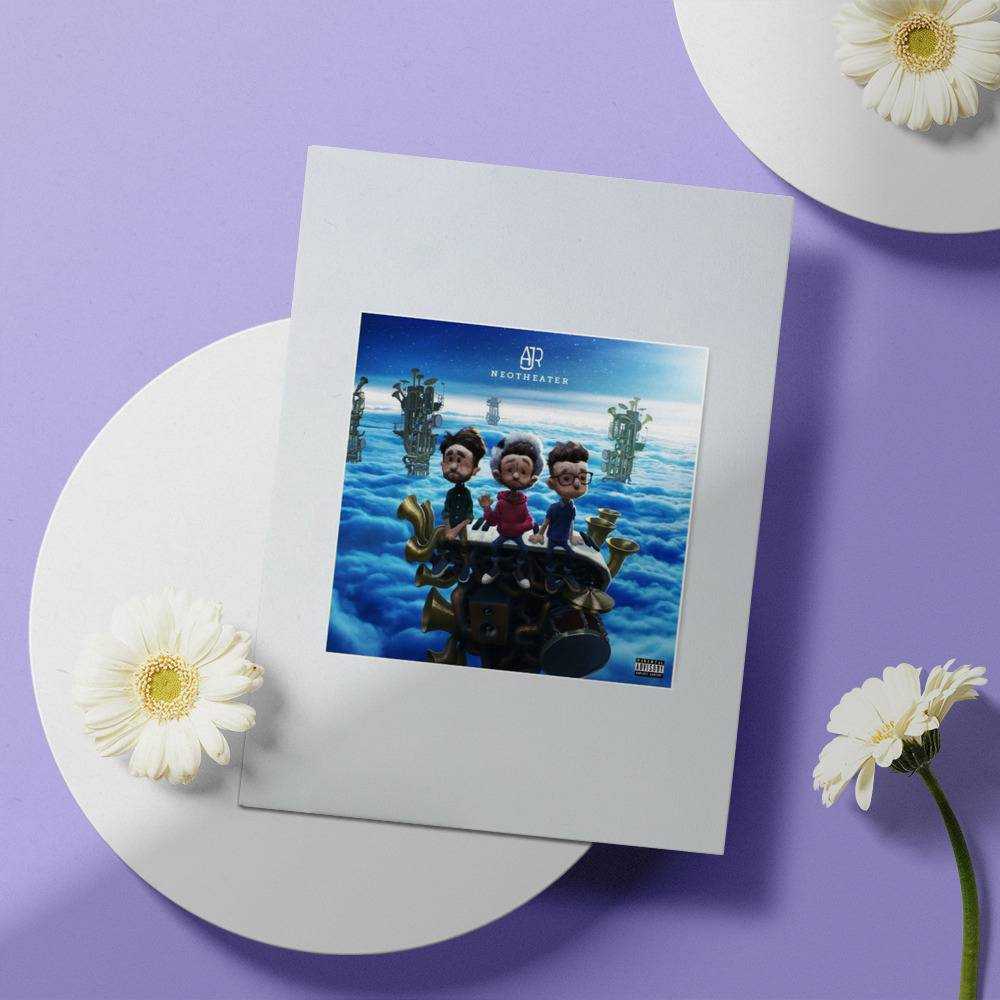 Ajr Greeting Card Classic Celebrity Greeting Card Neotheater by Ajr Greeting Card