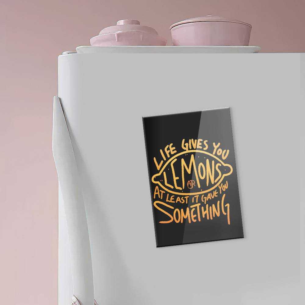 Ajr Fridge Magnet When Life Gives You Lemons Fridge Magnet