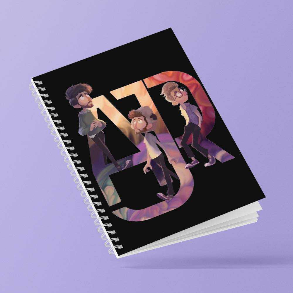 Ajr Spiral Bound Notebook Journal Diary Gift for Fans The Weak Notebook