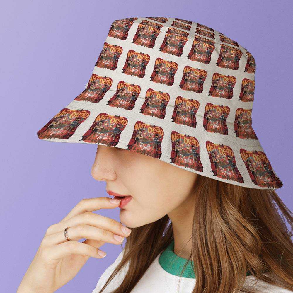 Ajr Fisherman Hat Unisex Fashion Bucket Hat Gifts For Ajr Fans I'm Not Dead Yet