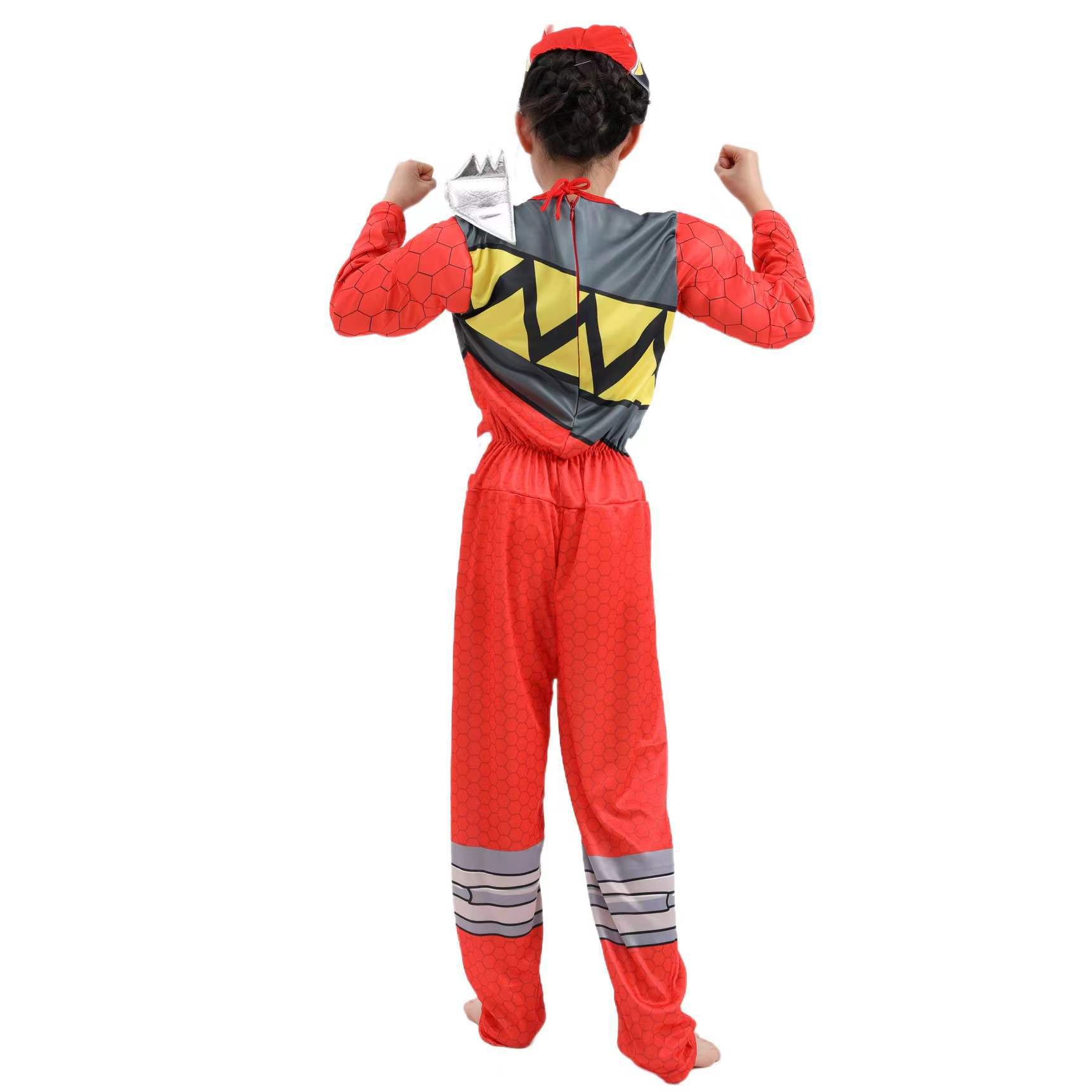 Morphsuits Yellow Power Rangers Costume for Kids Bodysuit Power Ranger  Costume B | eBay