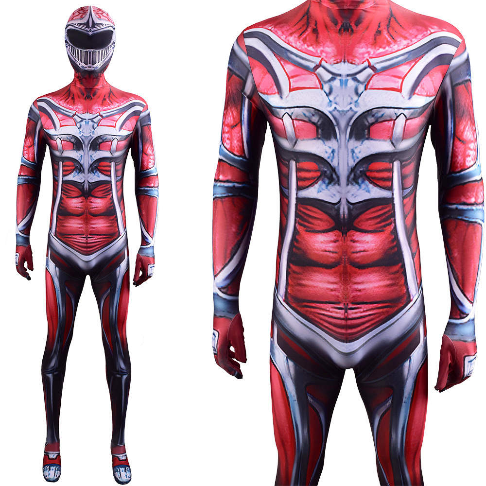 Halloween Attack On Titan Costume Cosplay Muscle Bodysuit Jumpsuit For Kids  Adult
