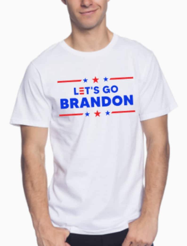 Let's Go Brandon Flag - Lets Go Brandon - T-Shirt