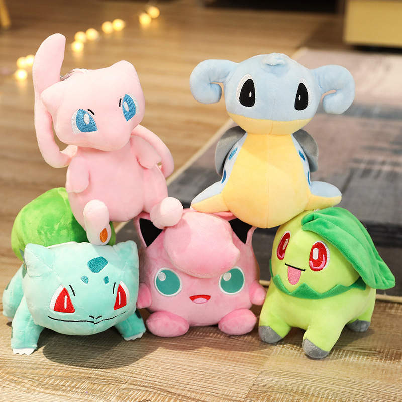 Cute Pokémon Fantasy Plush Doll Soft And Comfortable Mew Plush ...