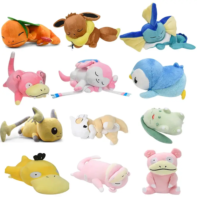 14 Styles Pokemon Sleep Weighted Eevee Plush 14 Styles Pokemon Sleep Weighted Eevee Plush