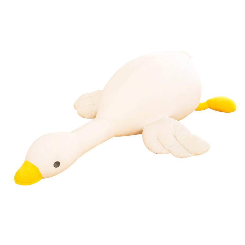 Pillowfort Weighted Plush, Oversized White Goose Weighted Plush Cute 