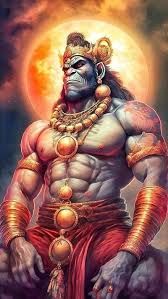 angry hanuman ji photo