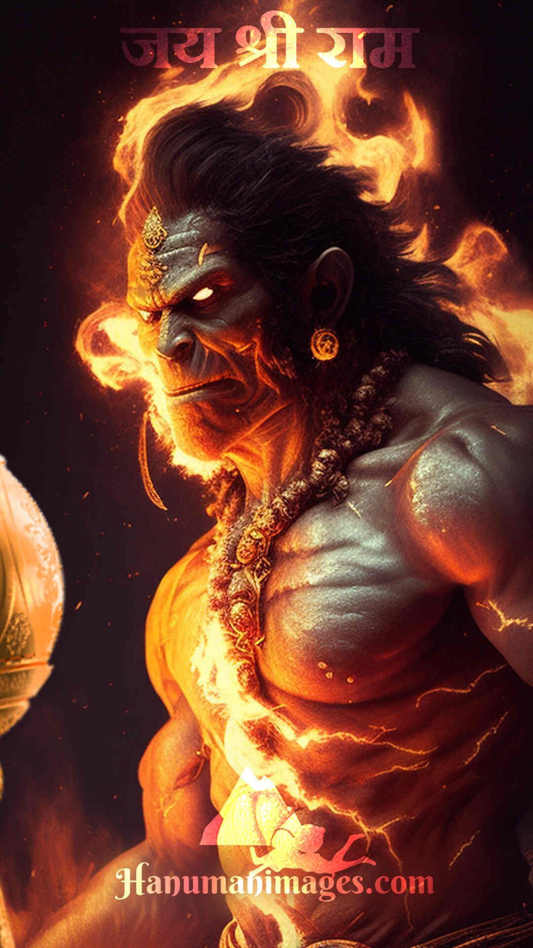 hanuman angry photo