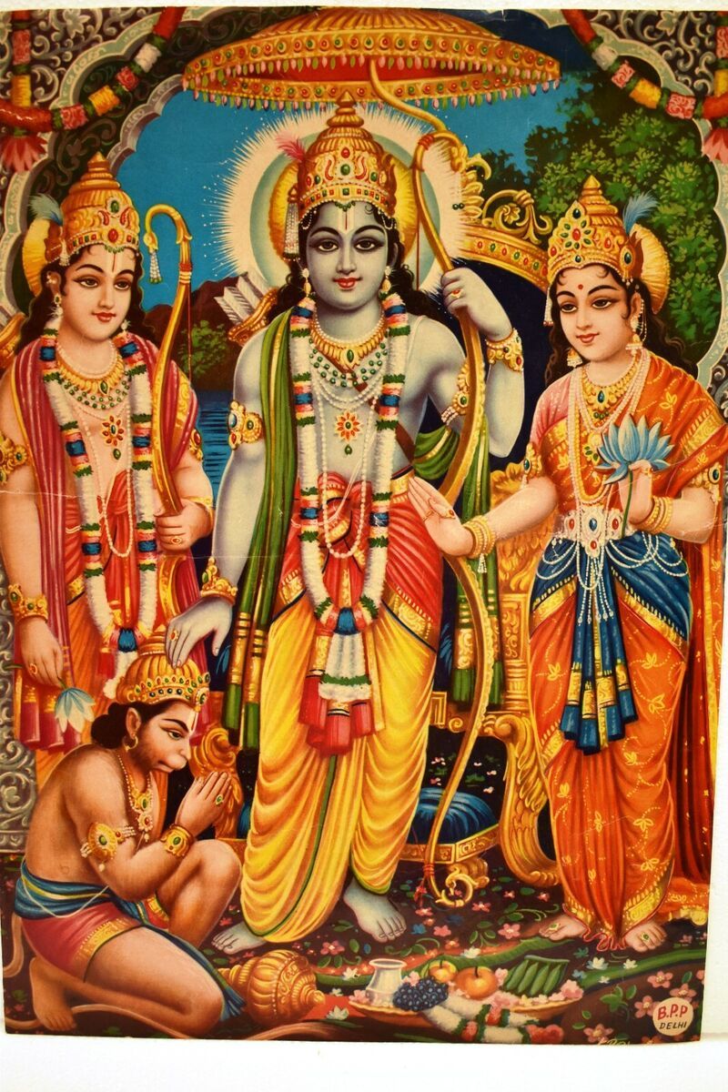 Ram Laxman Sita Hanuman Photo