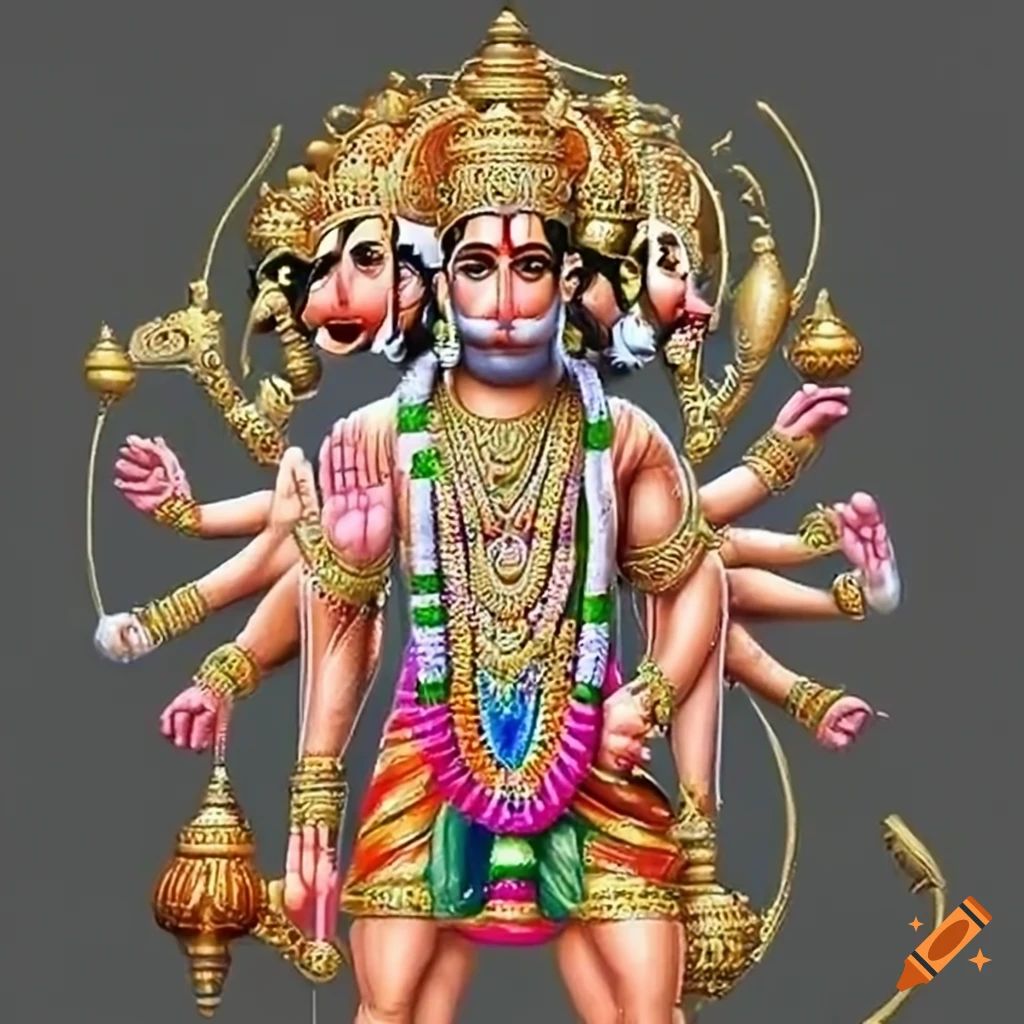 Panchmukhi Hanuman Ji Photo Hd