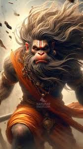 hanuman ji angry photo