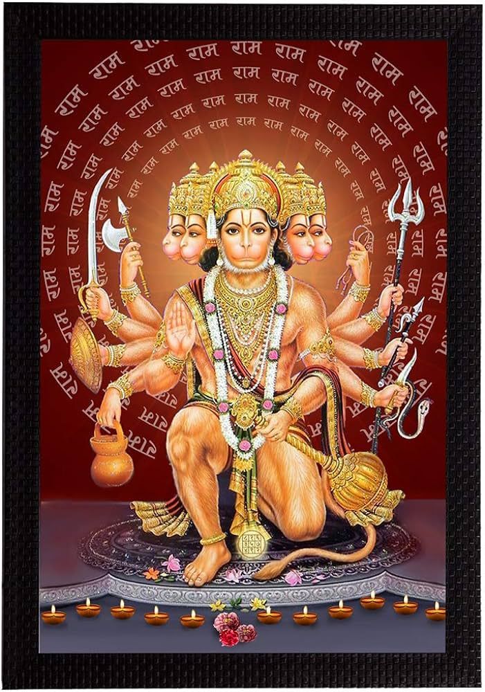 Hanuman Ji Ka Panchmukhi Photo