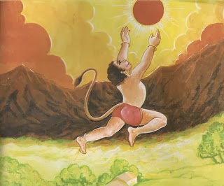 Hanuman Tried To Swallow the Sun