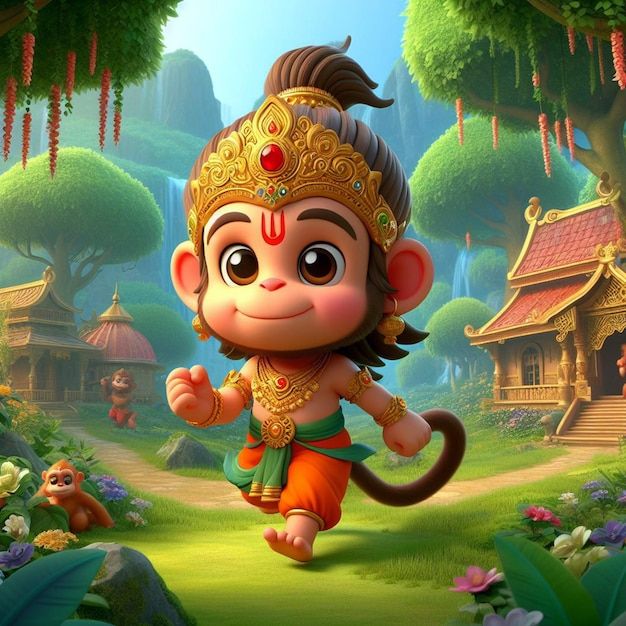 Bal Hanuman Cute Photos