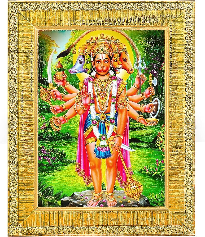 Panchmukhi Hanuman Photo Frame