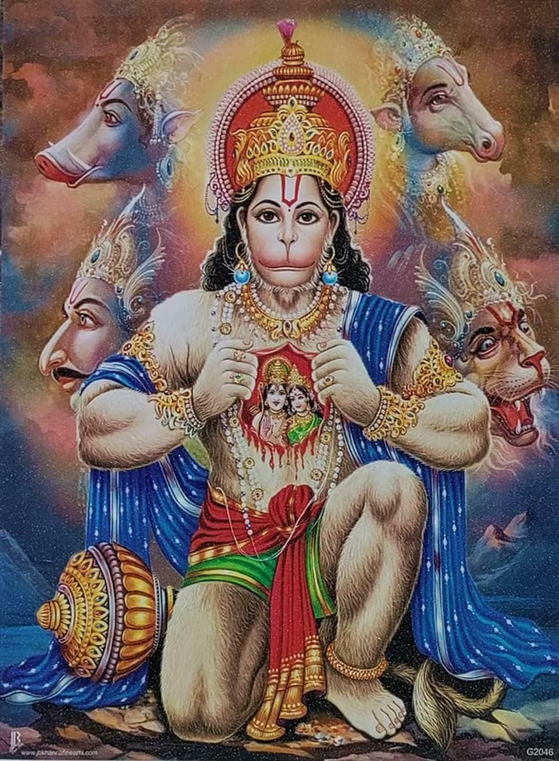 Panchmukhi Hanuman Ji Photo