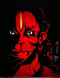 hanuman angry photo