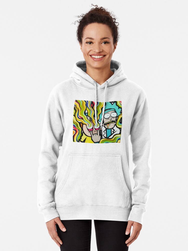 Rick and 2024 morty sweatshirt white