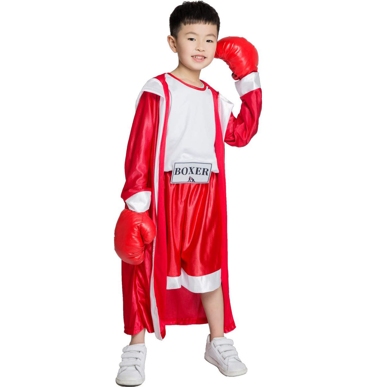Coppia Boxe Rossa Boxer Costume Cosplay Per Donne Adulte Uomini Fantasia  Purim Costumi di Halloween Party Costume Carnevale Fantasia