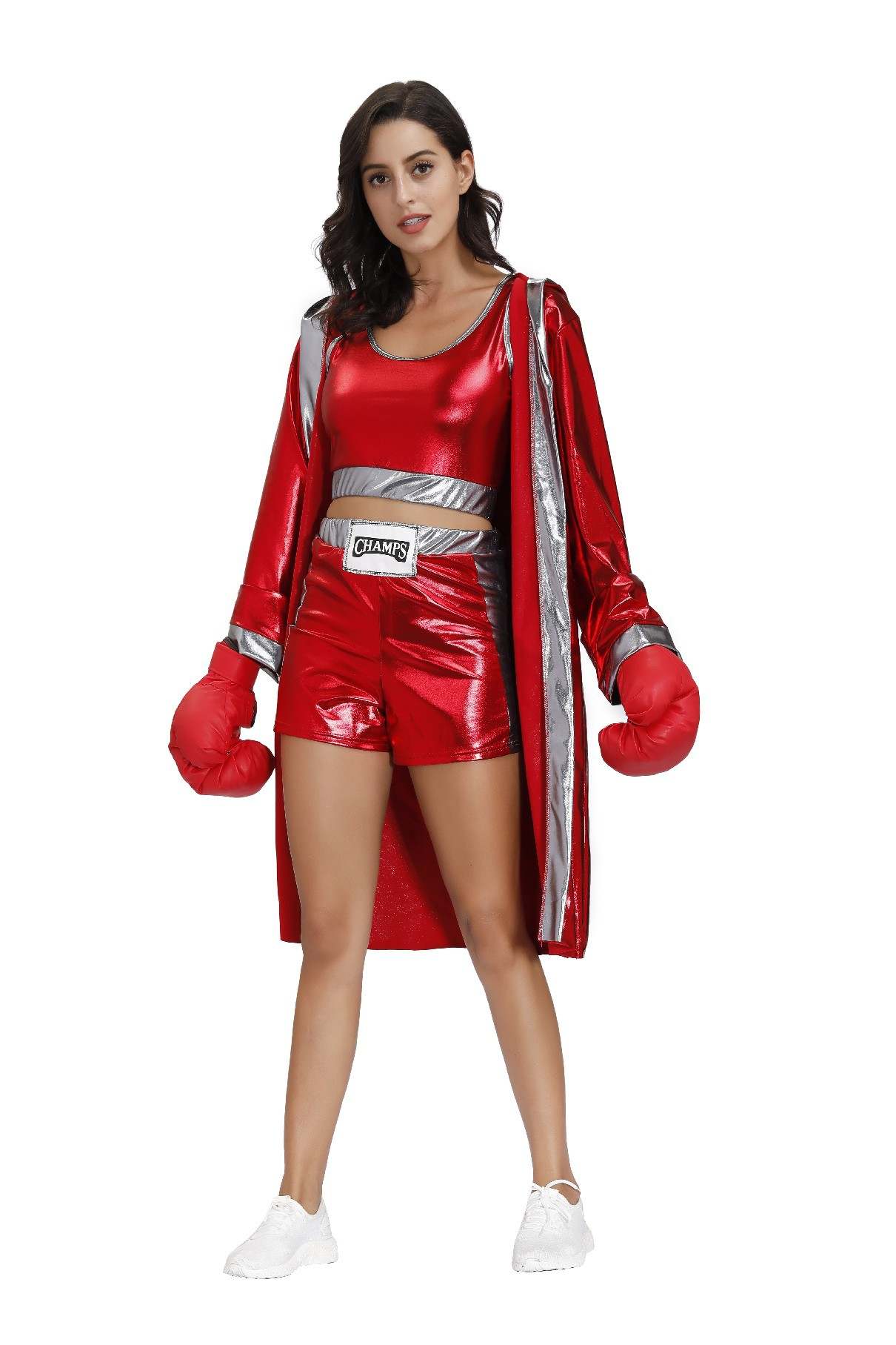 Coppia Boxe Rossa Boxer Costume Cosplay Per Donne Adulte Uomini Fantasia  Purim Costumi di Halloween Party Costume Carnevale Fantasia