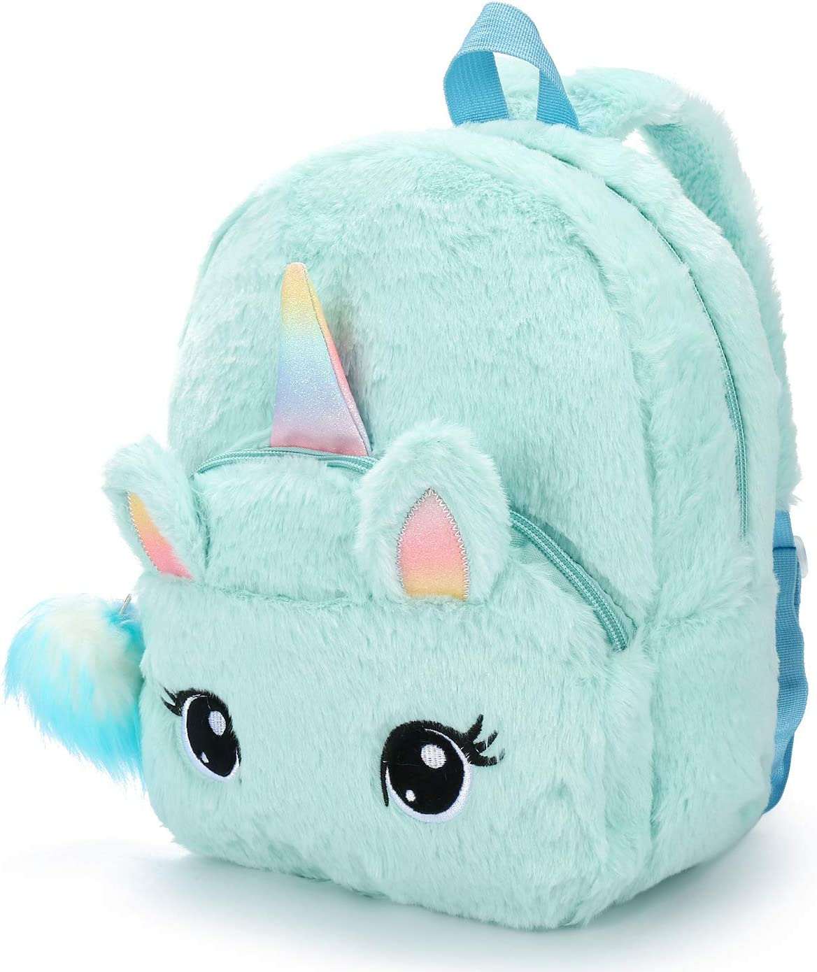 Unicorn Blue Backpack for Girls New School Bag#2
