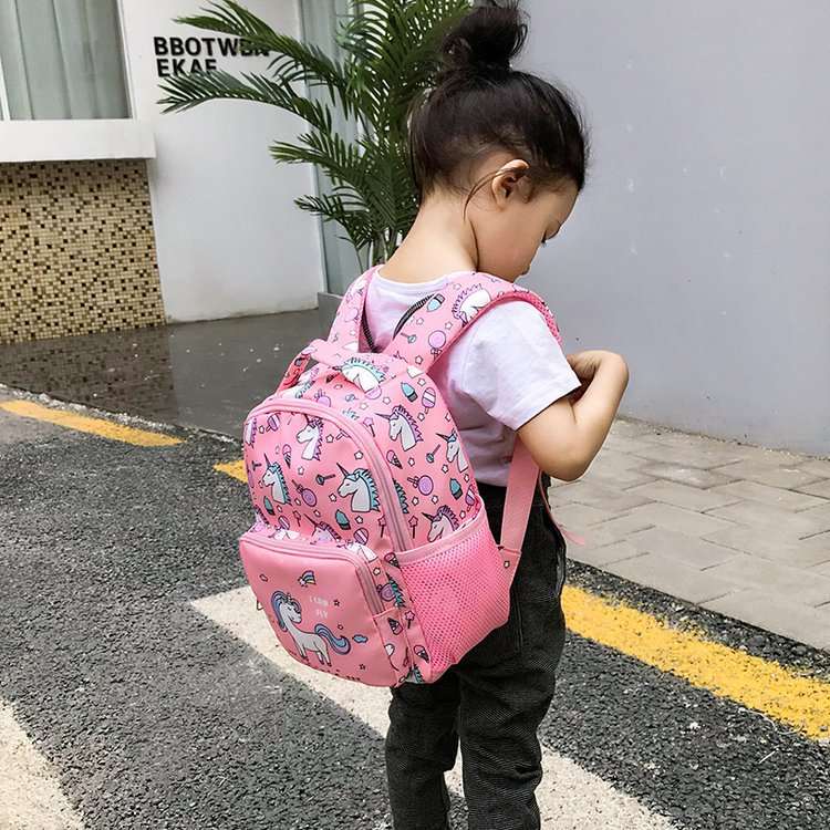 Barbie Unicorn Backpack for Girls New School Bag#3