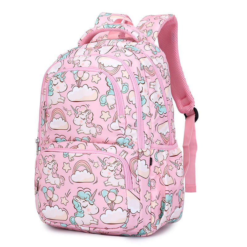Barbie Unicorn Backpacks Kids Bookbags New School Bag for Girls#1