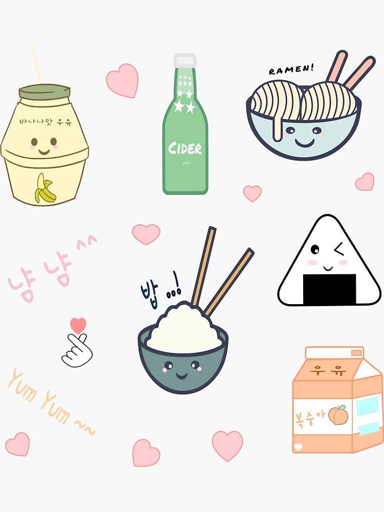 Cute Stickers, Food Sticker, Korean Sticker, Scrapbooking -  Israel