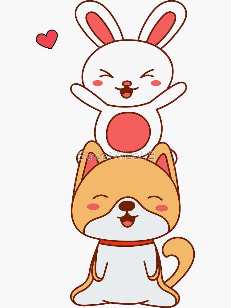 Kawaii Cute Bunny Stickers – Kore Kawaii