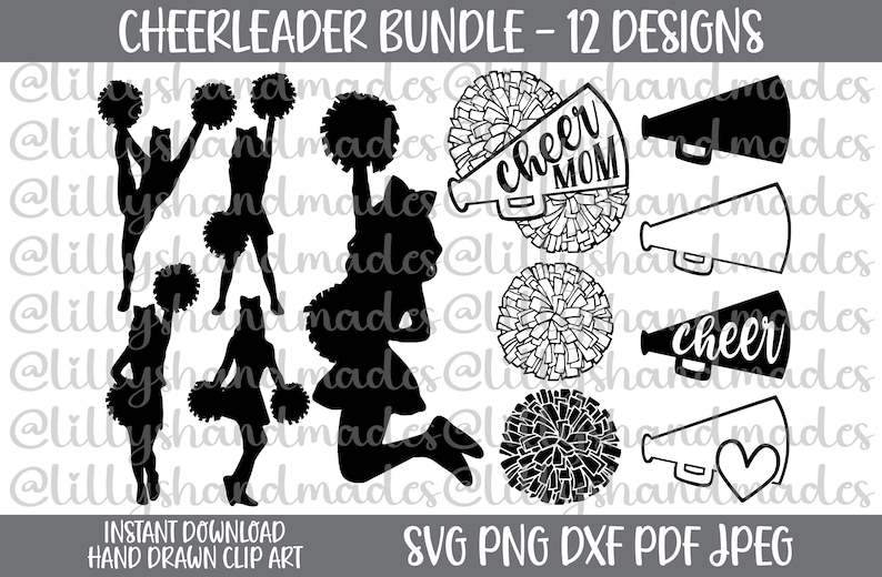 Cheerleading Svg Football And Cheer Mom Svg#1