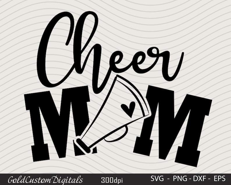 Cheer Mom Svg Cheer Mom Shirts Svg#1