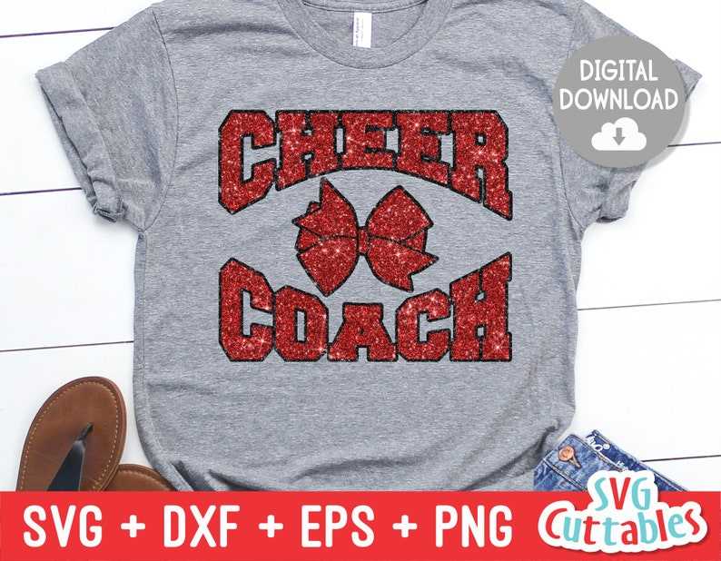 Cheer Coach svg | svg Cheer Mom Shirts Svg#1