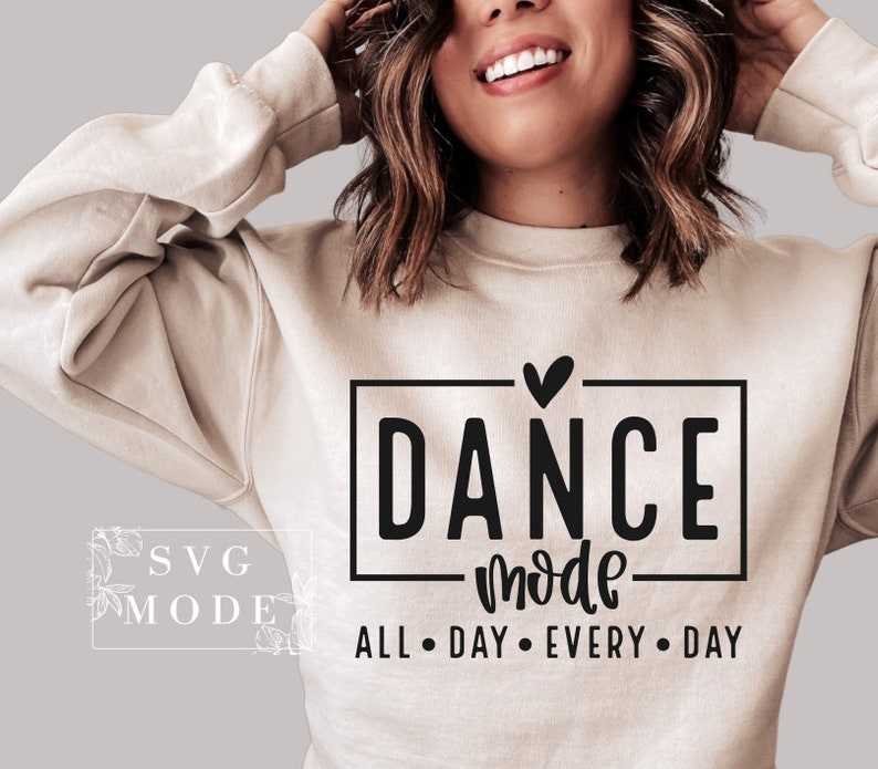 Dance Mode SVG PNG Cheer Mom Shirts Svg#4