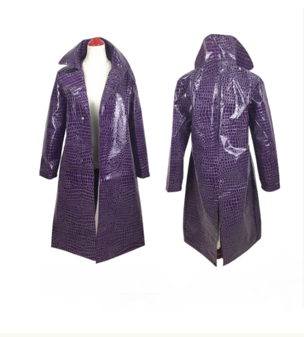 Long purple jacket the on sale joker