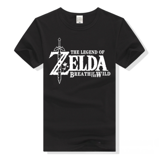 Supremeforce E-Sports Game The Legend of Zelda Link Holy Triangle T-shirt Fashion Adult Link Costume