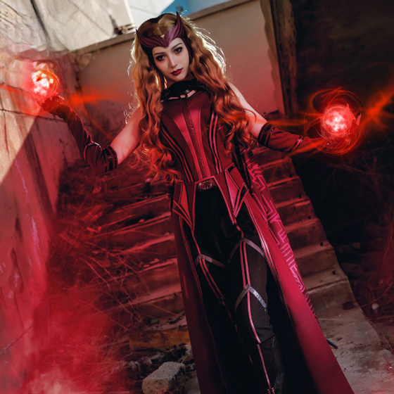 Adorable Scarlet Witch Costume Scarlet Witch Cosplay