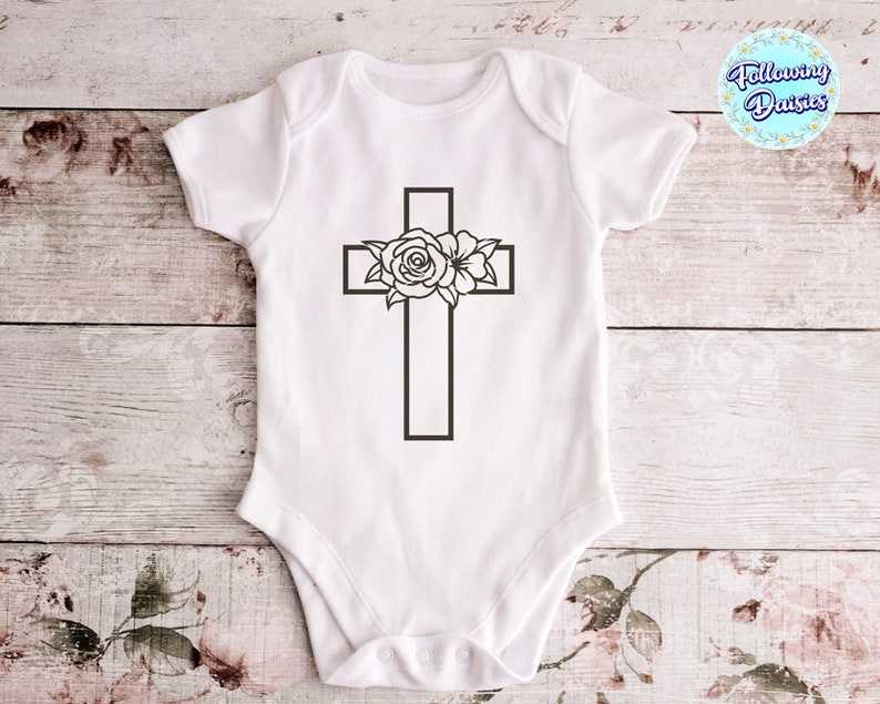 CROSS SVG With Flowers#3